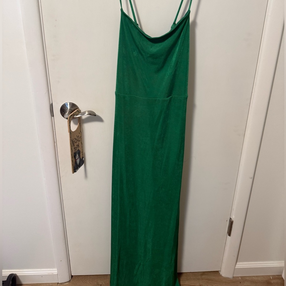 Wild Fable Strapless Green Dress